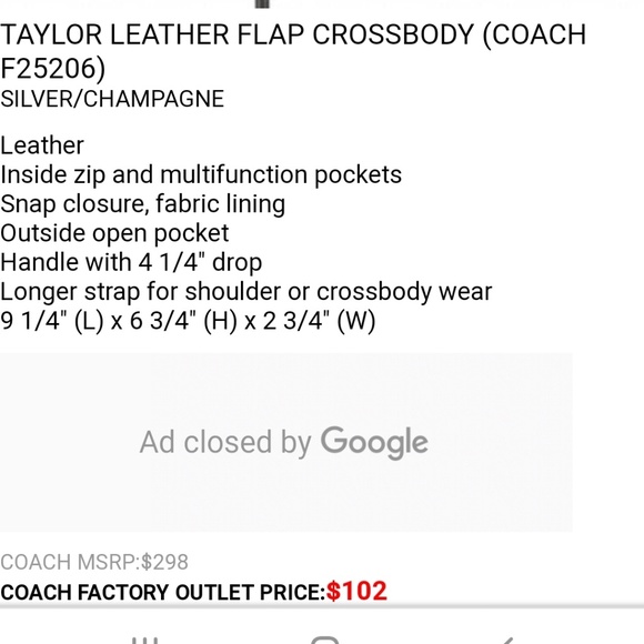 Coach Purse - Picture 5 of 6